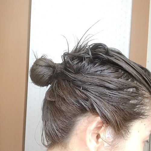 【色落防止】ヘアカラー退色のオレンジ髪をカラーバターで染め直してみた